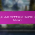 Epic Seven Monthly Login Rewards For Returning Players